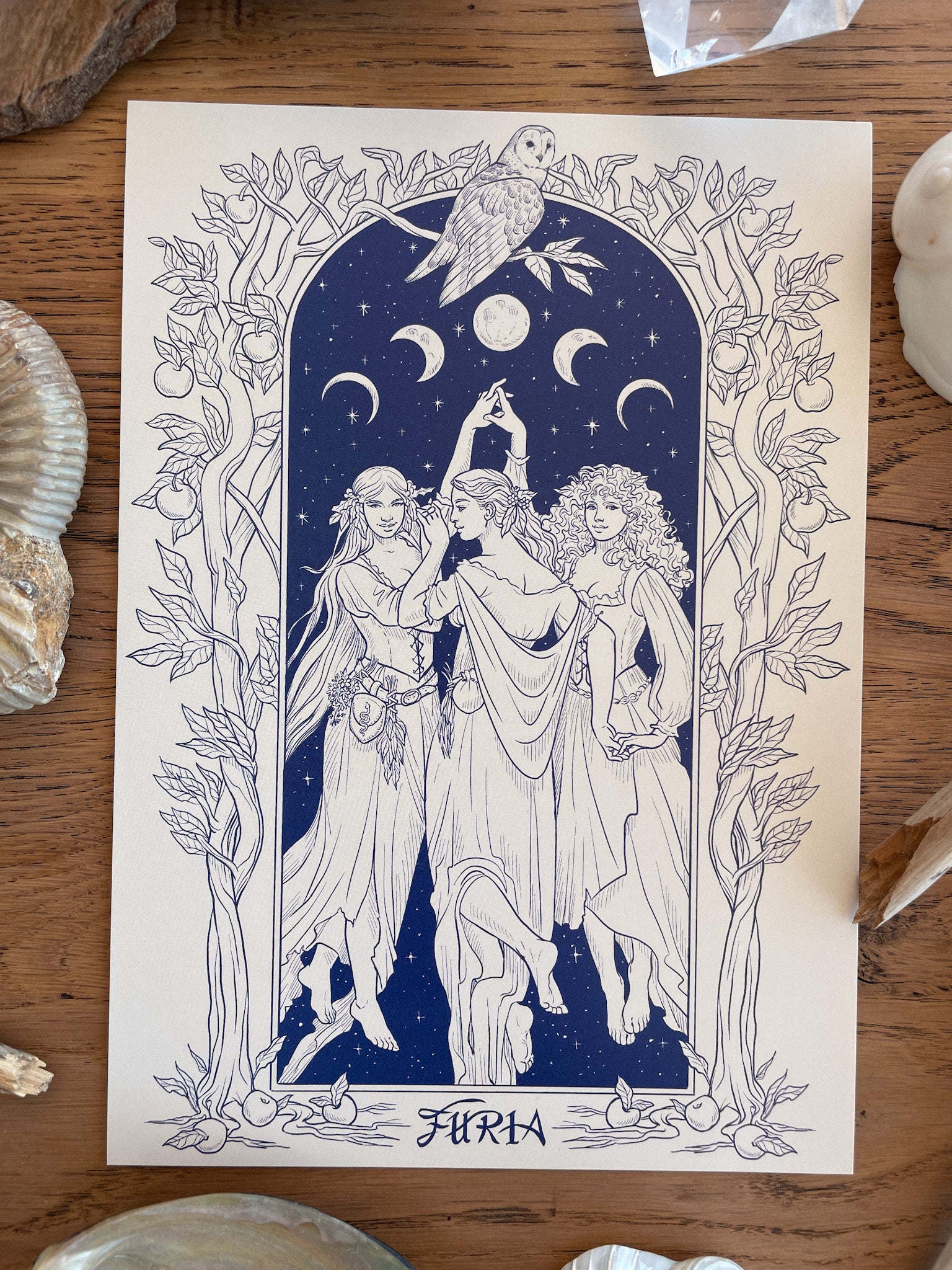 Pack Print Coven, Botanical Witch and Forest Witch ©