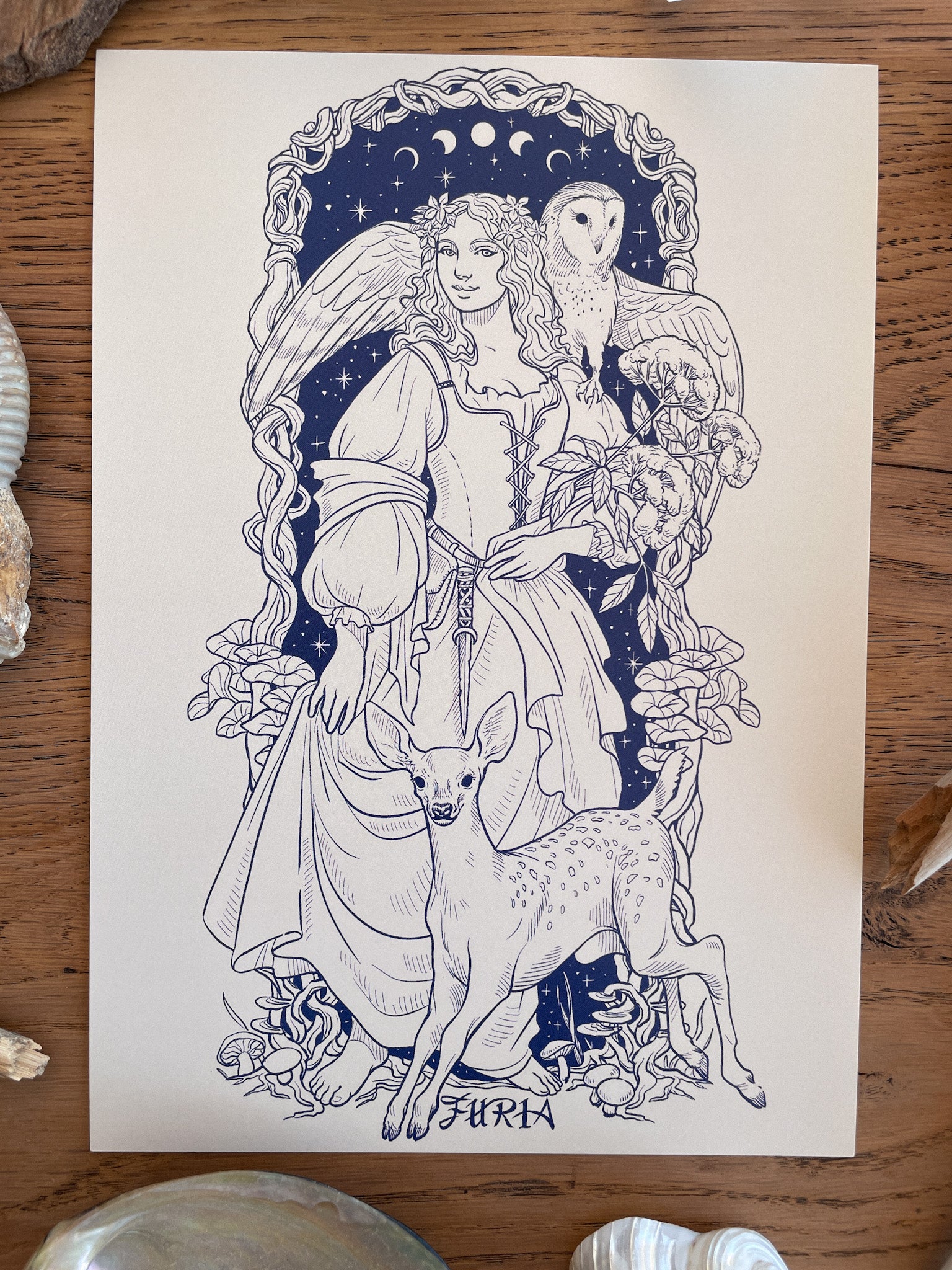 Pack Print Coven, Botanical Witch and Forest Witch ©