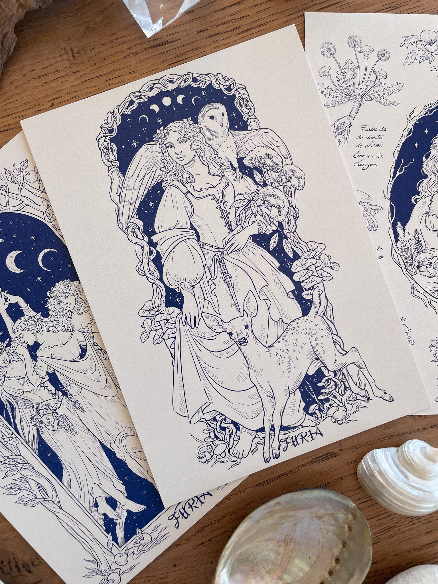 Pack Print Coven, Botanical Witch and Forest Witch ©