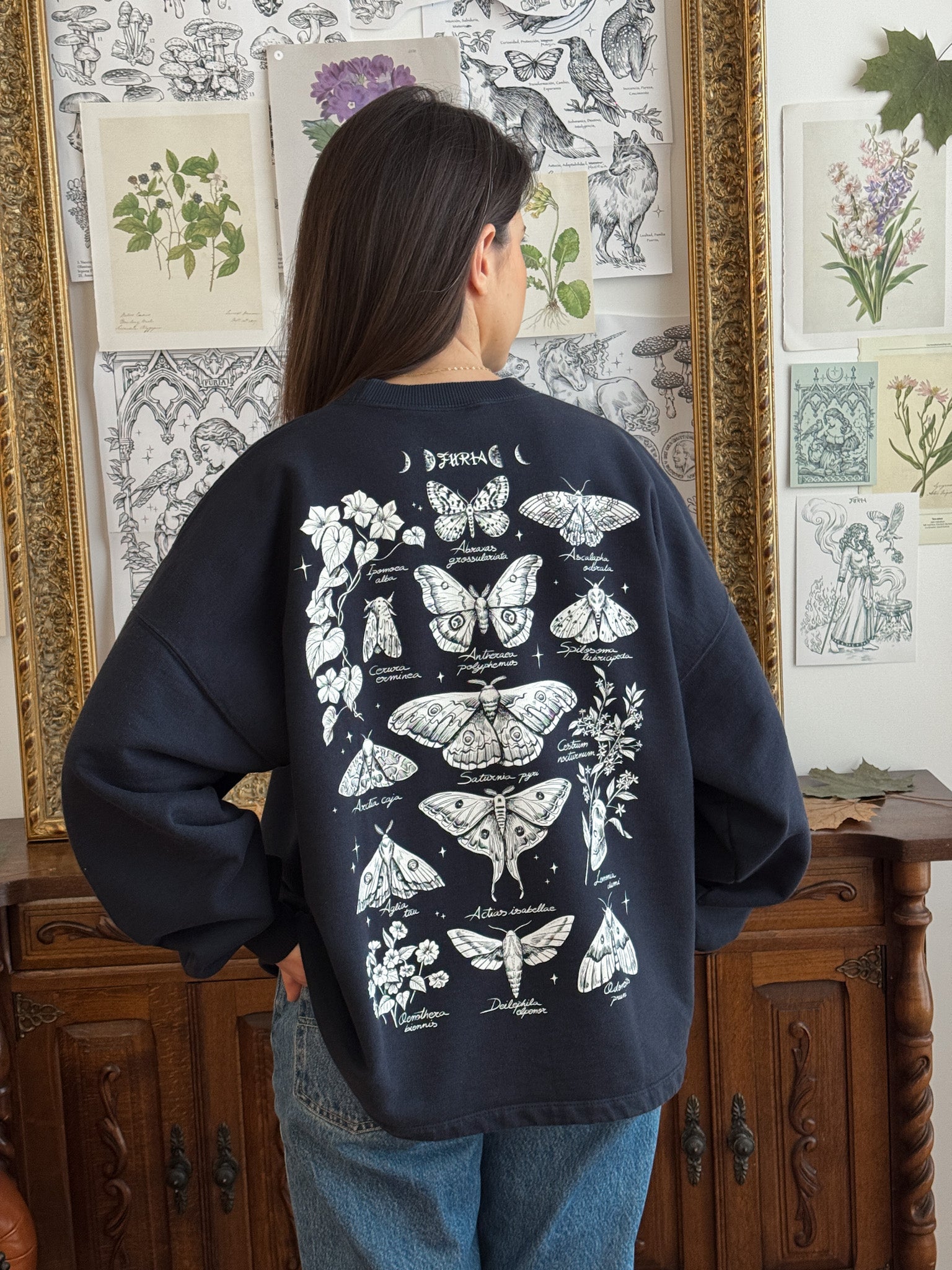 Night Butterflies Sweatshirt© 