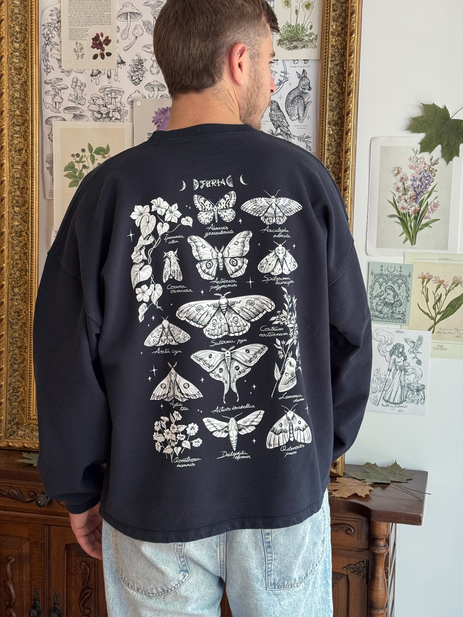 Night Butterflies Sweatshirt© 