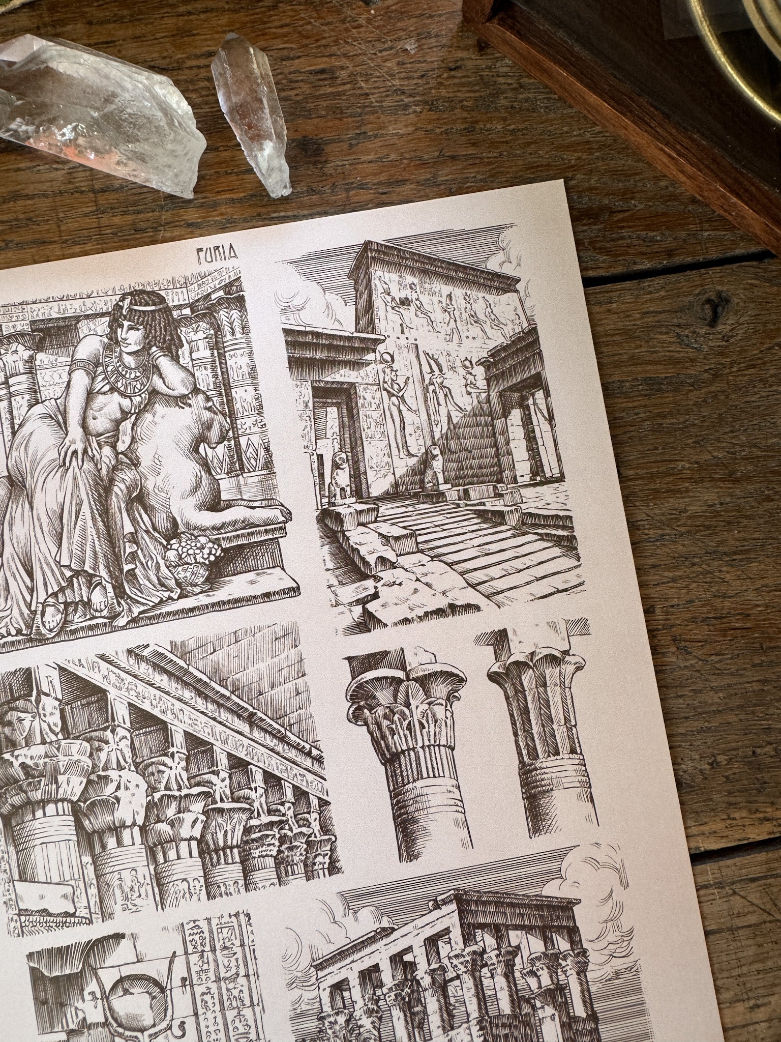 Print Egyptian Architecture©