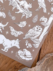 Print Animales del Bosque ©