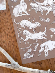 Print Animales del Bosque ©