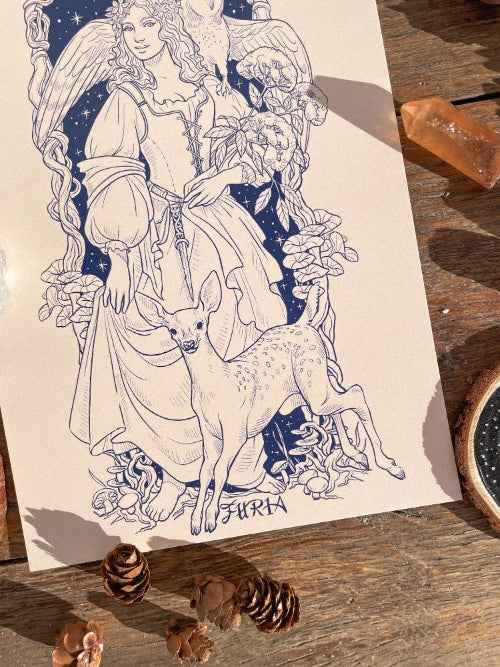 Print Witch of the Forest